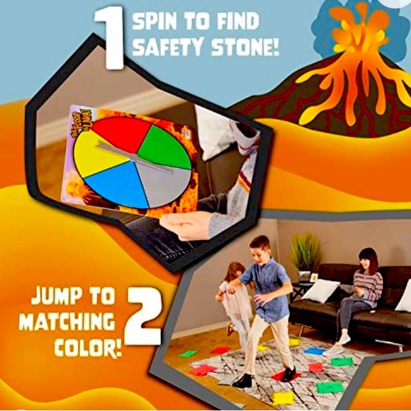 The Floor is Lava game for kids - Picture 2 of 3